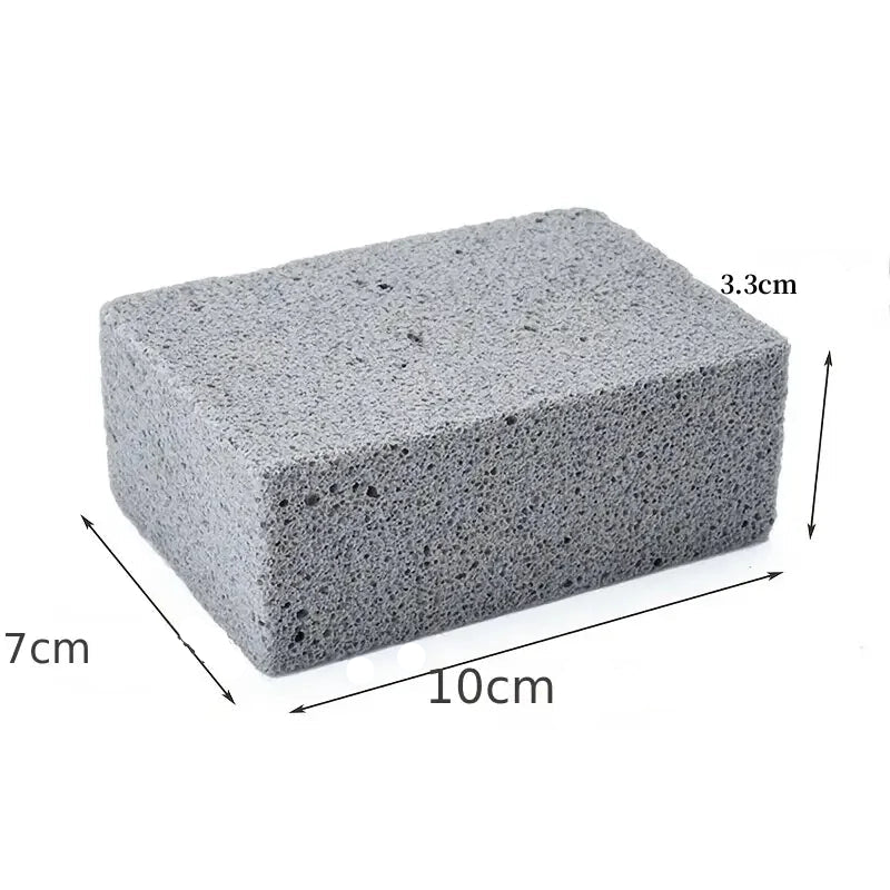 Grill Reinigungsblock Bimsstein - Natürlicher Grillrost Reiniger 66g