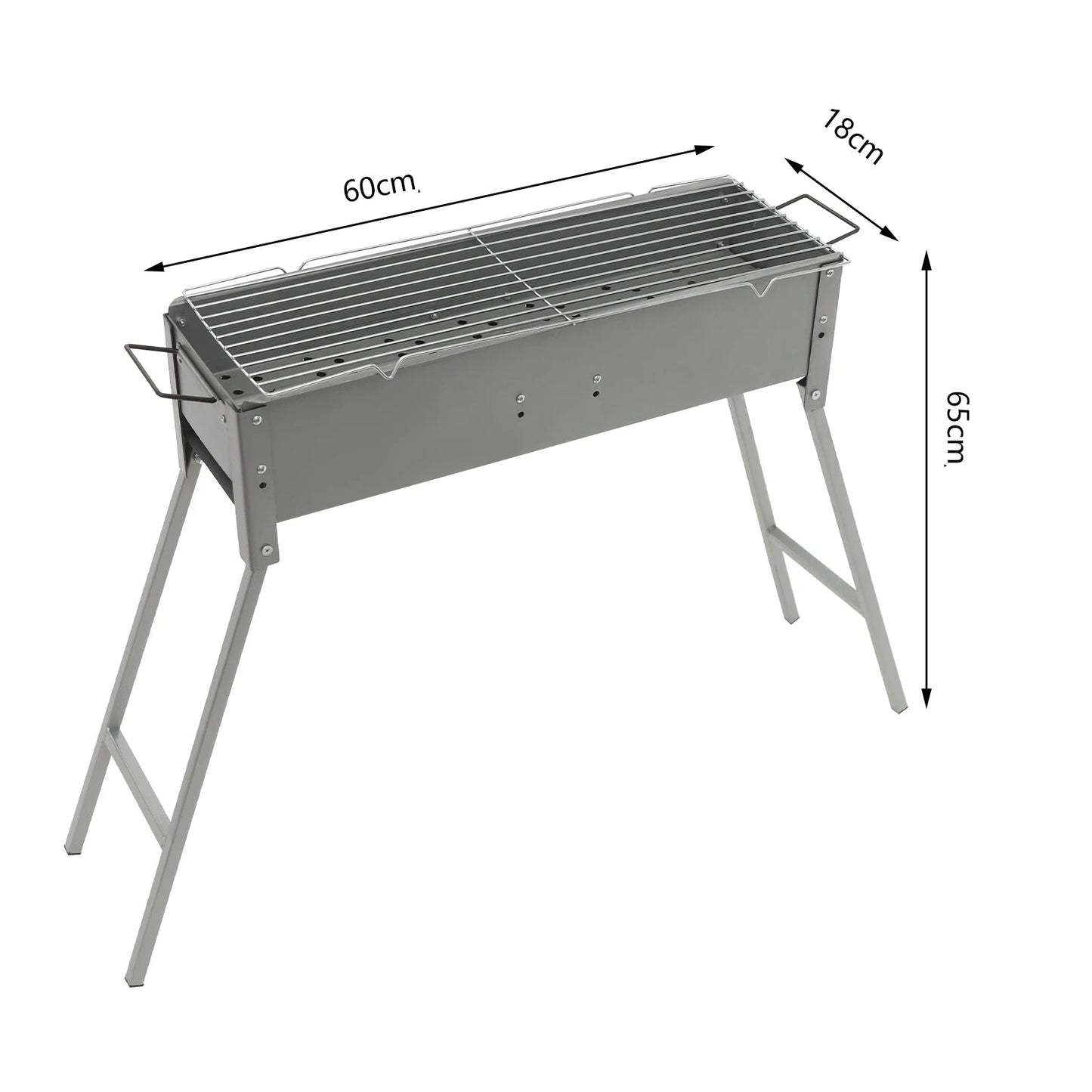 Mangal – Faltbarer Holzkohlegrill für Camping & Picknick