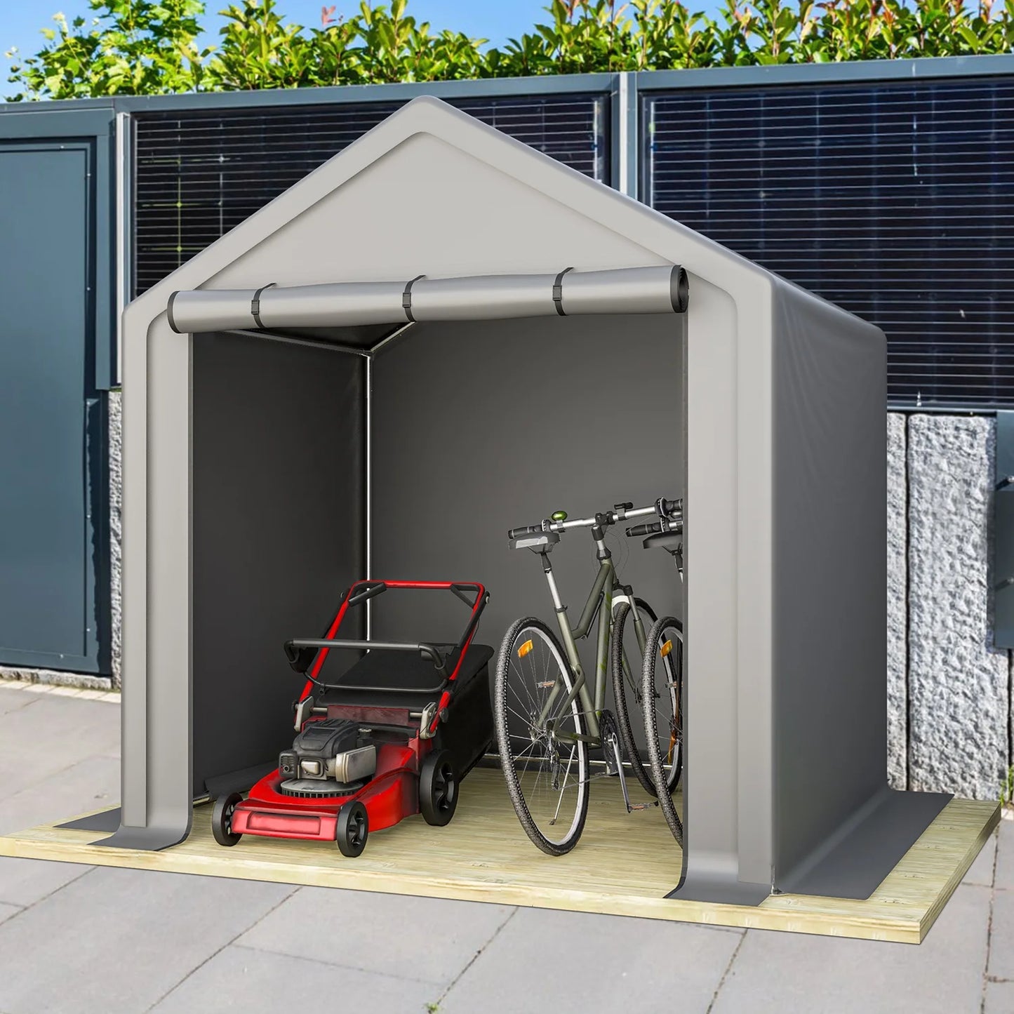Fahrrad-Garagenzelt 190x170x200cm – Wetterschutz für Bikes & Gartengeräte