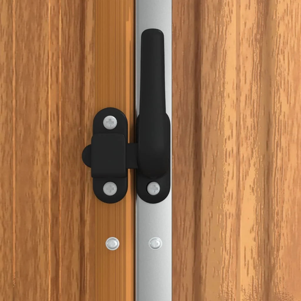 Geräteschuppen 225x89x161cm Braun – Wetterfest & Stabil für Gartengeräte