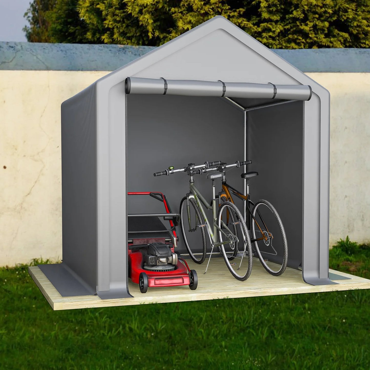 Fahrrad-Garagenzelt 190x170x200cm – Wetterschutz für Bikes & Gartengeräte
