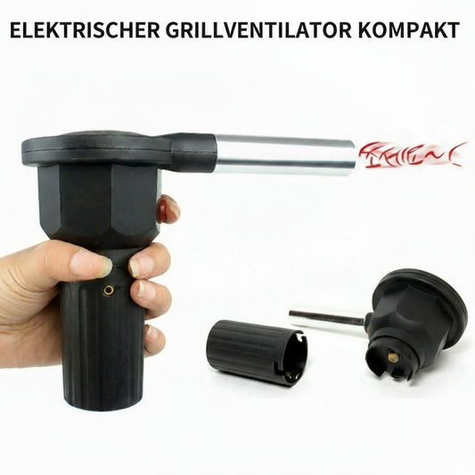 Grillventilator batteriebetrieben – Kompaktes Gebläse für Holzkohlegrill