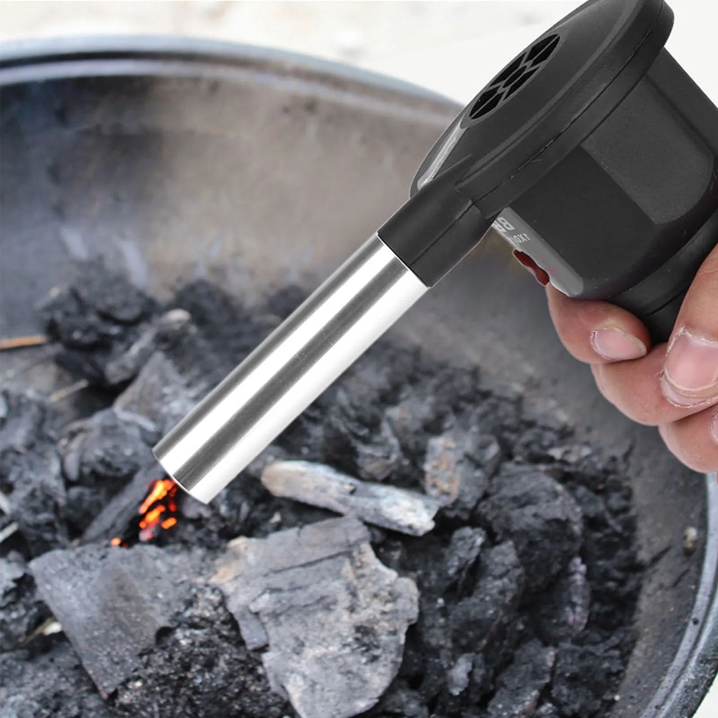 Grillventilator batteriebetrieben – Kompaktes Gebläse für Holzkohlegrill